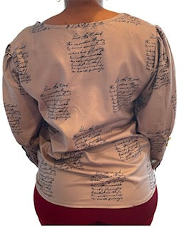 Get Like Myisha Print Blouse