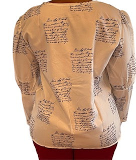 Get Like Myisha Print Blouse